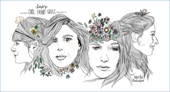 Illustration d'une chanson / Projet 33 Tour de la chanteuse et écrivaine Sandra Reinflet